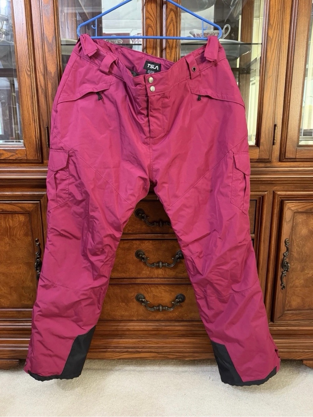 TSLA Magenta Cargo Snow Pants Size 2X